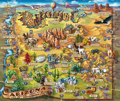map illustrations